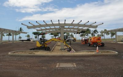 Structural Solar LLC announces it has completed a design build solar canopy project at the Hoakalei Country Club in Ewa Beach HI.