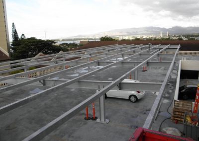 Long Span Structure on Parking Deck, Pearlridge Square, Honolulu HI