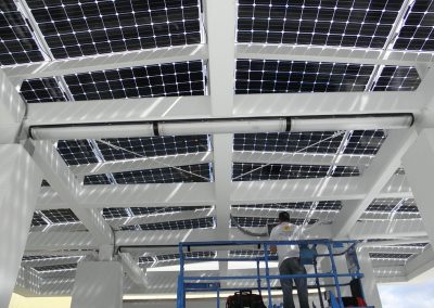 Solar Canopy for Bifacial Modules